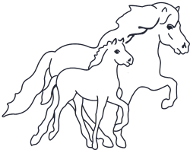 Logo Islandpferde von Lutzenberg